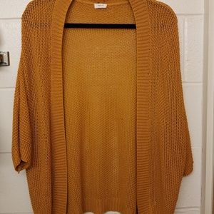 Mustard Yellow Cardigan
